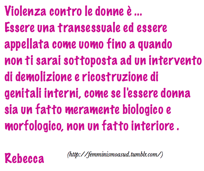 Violenza Sulle Donne E Femminismo A Sud